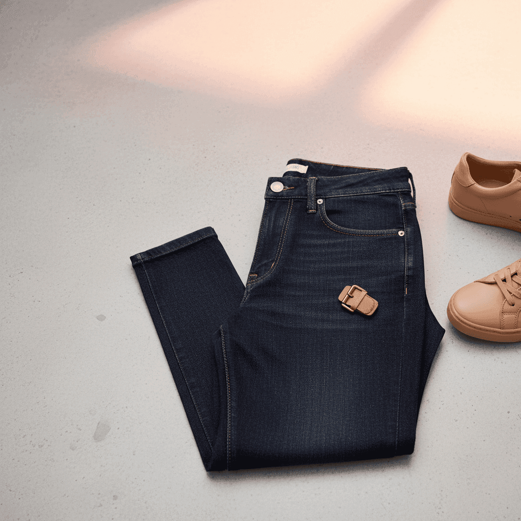 Dark Indigo Tapered Denim
